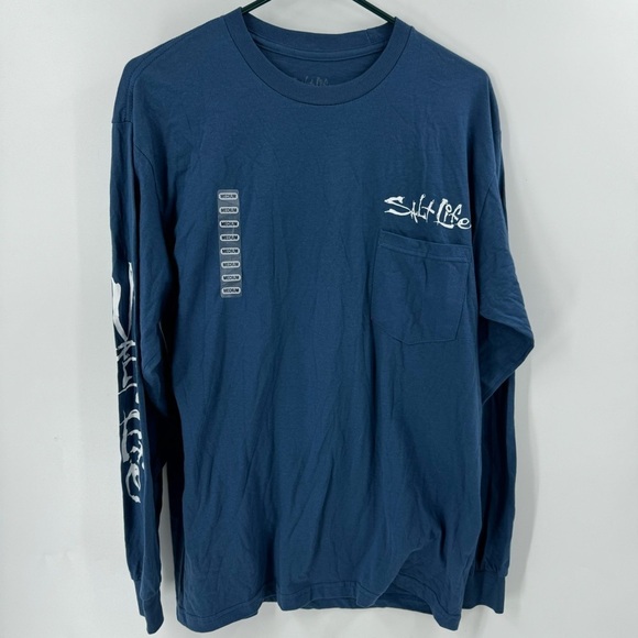 NWT Salt Life Longsleeve fishing Shirt - Picture 1 of 9